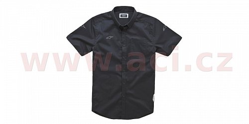 košile AERO krátký rukáv, ALPINESTARS - Itálie (černá)